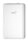 PQI Portable Hard Disk Drive, Turbo Boost, 500GB, Piano White, USB2.0