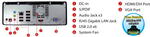 ASRock ION330 Mini Barebone, Intel Atom 330, Nvidia ION, DVD-RW, GBL, VGA/HDMI, Black