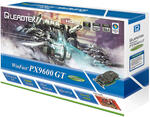 Leadtek GeForce PX9600GT Heatpipe, 512MB, 650MHz@1.8GHz, GDDR3, PCIe 2.0, DVI, HDMI, HDCP