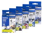tze-721 brother wide tape laminated image 2
