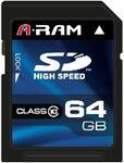 arsdcl10-64gb speed write class video