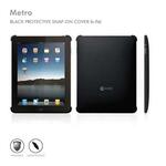metro ipad snap-on black protective