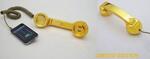 mm01h-gold handset phone adaptor fitted