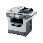 mfc-8880dn sheets laser flatbed capacity image 2