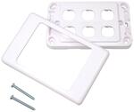 p4606whi unloaded plate flush port