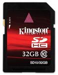 sd10g2/32g class sdhc capacities kingston
