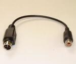rc-svraf 15cm cable adapter svideo