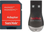 acrsansddrk121b memory phone adapter cards