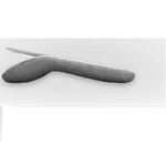 streamlined thin fabric floor soft
