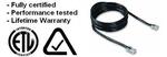 a3l791b01m-blks nbsp cable product snagless