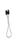 bfa-msc-sata330wk-rp 30cm white black lock cable