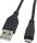 40usb2ammcbm2 micro plated cable black nickel