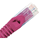 cat5epk1 lead patch pink cat5e