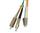 hdlcscaq1m-mm3 aqua duplex lc-sc fibrelead