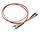 hdststor1m-mm orange duplex st-st fibrelead