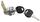 hrrl lock keys round panel side