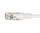 plc6wh1.5 lead cat6 patch white snag-less