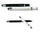 mxh005 stylus capacitive writing smart iphone