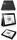 bookstandblk case ipad protective bookstand black