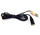 split-black splitter cable native adaptor audio