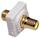 p4646yel female connector yellow mounted plate
