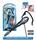 mheadph-7 right left microphone earphone single