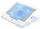 nb-n7 200mm mesh blue notebook white