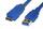 uc-3001aub male cable micro-usb blue black