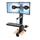 33-341-200 cart display dual ergotron workfit-s