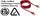 a3l980b03m-reds cable patch network snagless belkin