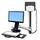 worksurface combo ergotron 45-271-026 pre-configu