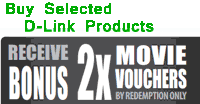 D-Link movie tickets promotion