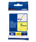 tze-fx631 12mm black yellow flexible image 2