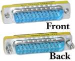  db25m gender changer