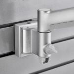 awm-ws-s adaptor slatwall silver atdec