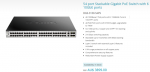 stackable switching gbps copper stacking