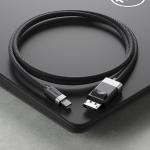 fumdpdp2-sgr displayport cable fusion mini image 2