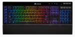 keys lighting leds while weight