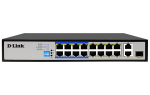 des-f1018p-e 18-port switch 100mbps long image 2