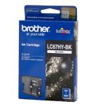 lc-67hybk cartridge black yield brother image 3