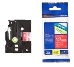 tze-435 tape 12mm white brother image 2