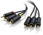 3rca-3rca-02 cable male alogic premium