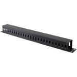 cmr-1ru-24 cable metal management rail