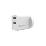 66593 white port dual charger