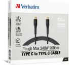 66821 usb-c verbatim cable 240w