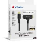 66974 verbatim cable 120cm lightning