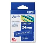 tze-555 brother 24mm white blue