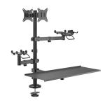 pmm-02ld screen dual grommet brateck