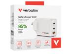 67016 verbatim charger port white
