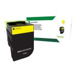 70c80y0 lexmark 708y yellow return image 2